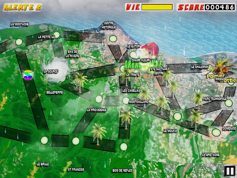 Cyclone Alert - Gameplay image of android game