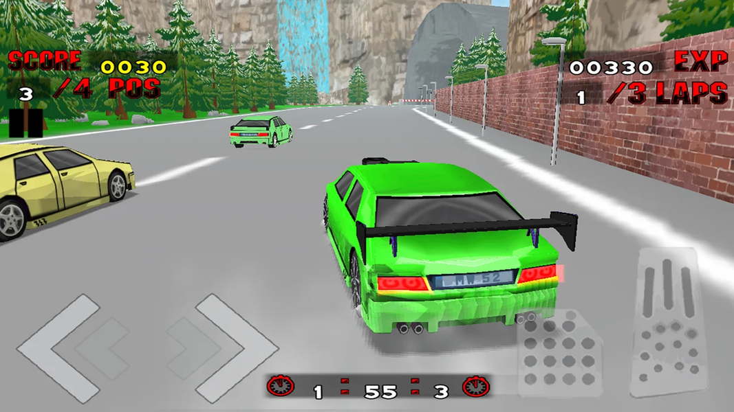 Frantic Race 3 - Gameplay image of android game