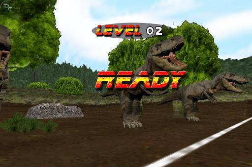 Jurassic Race - Gameplay image of android game