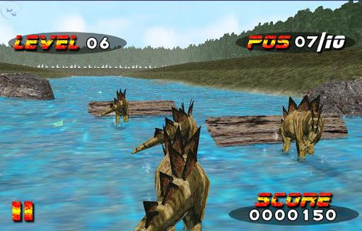 Jurassic Race - Gameplay image of android game