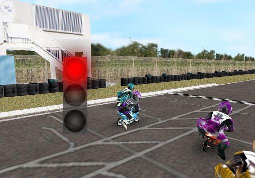 Pocket Bike Race - Gameplay image of android game