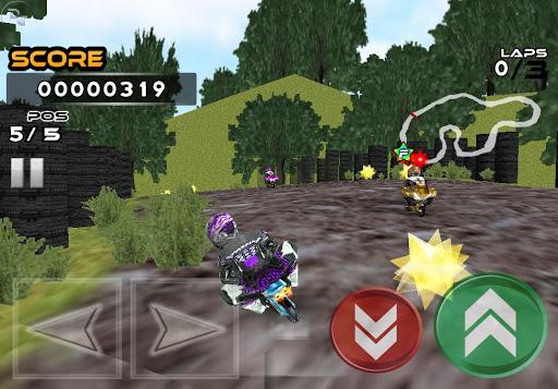 Pocket Bike Race - Gameplay image of android game