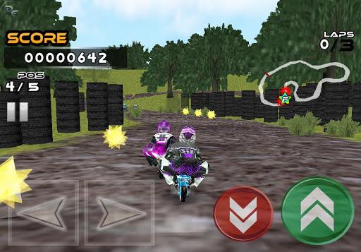 Pocket Bike Race - Gameplay image of android game