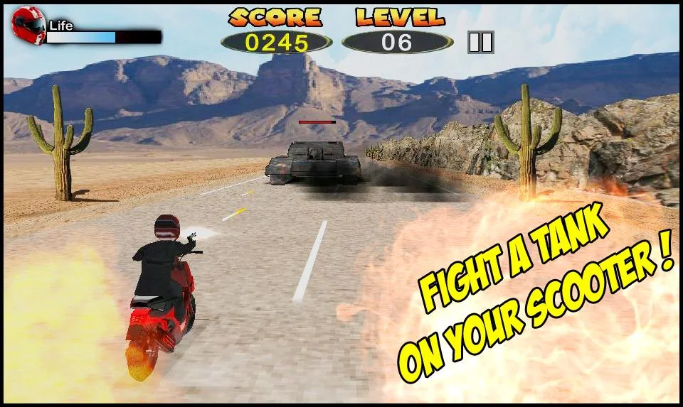 Scooter VS Mafia - Image screenshot of android app