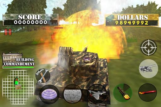 Tank War Defender 2 - Gameplay image of android game
