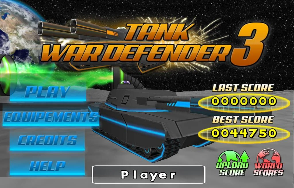 Tank War Defender 3 - Gameplay image of android game