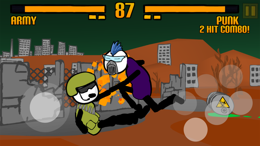 Stickman Gun - Less Fighting - عکس بازی موبایلی اندروید