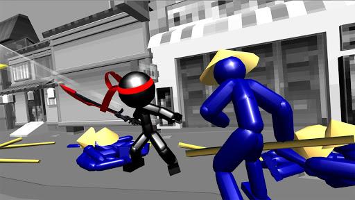 Stickman Ninja Fighting - Gameplay image of android game