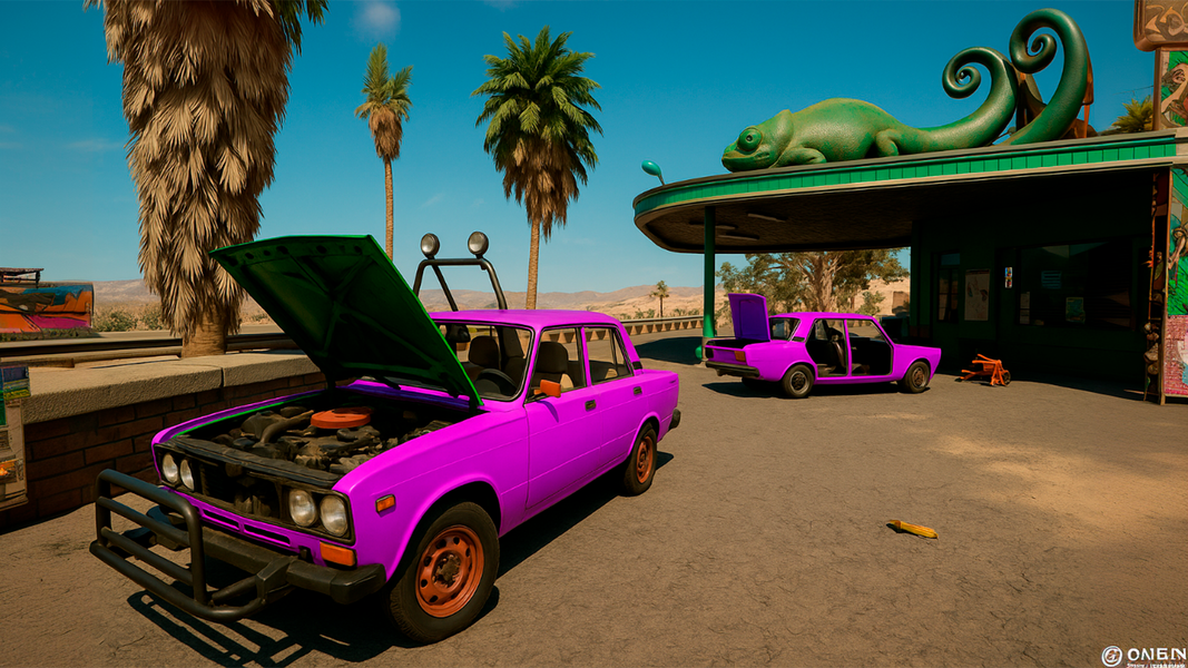 Drive beyond horizons - عکس بازی موبایلی اندروید