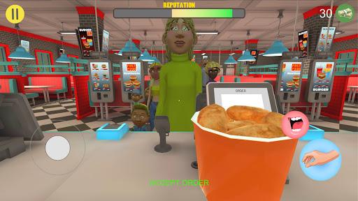 Fast Food Simulator 3D - Image screenshot of android app