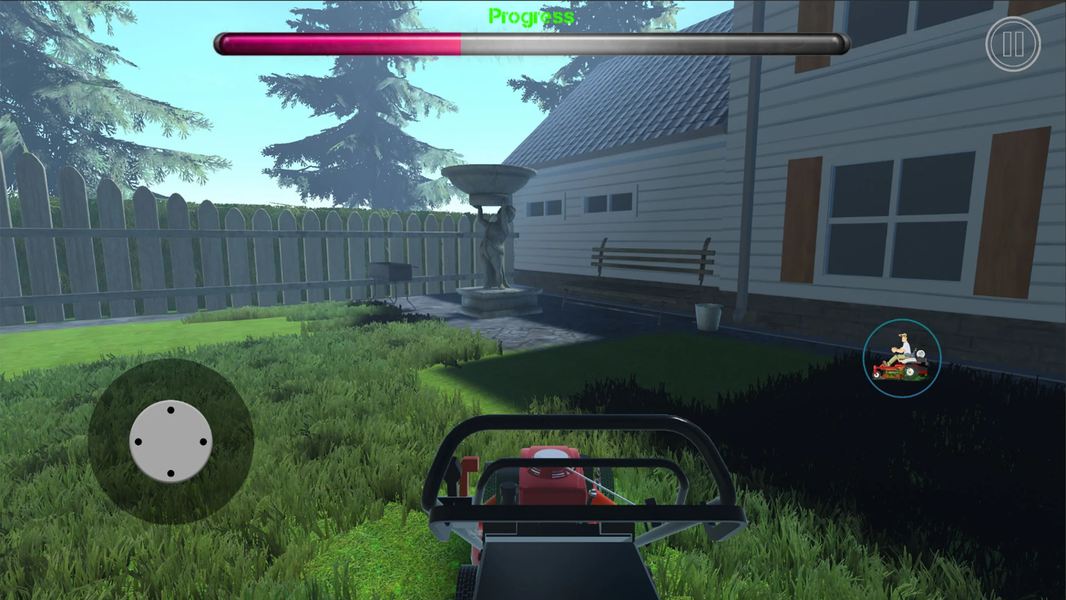 Lawn Mower Simulator ۲۰۲۵ - عکس بازی موبایلی اندروید