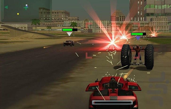 Twisted Metal : End - Gameplay image of android game