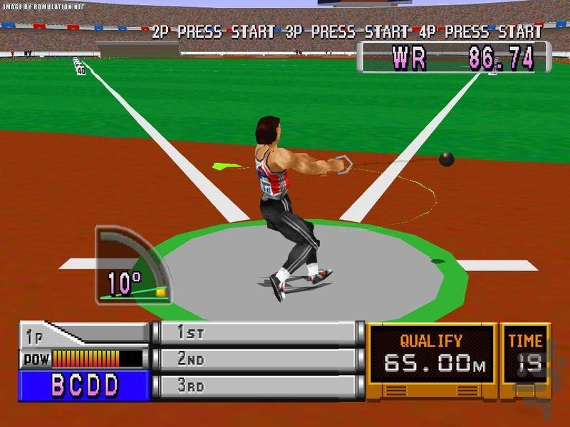 International Track & Field - Gameplay image of android game