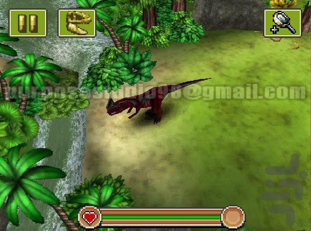 جنگ دایناسورها - Gameplay image of android game