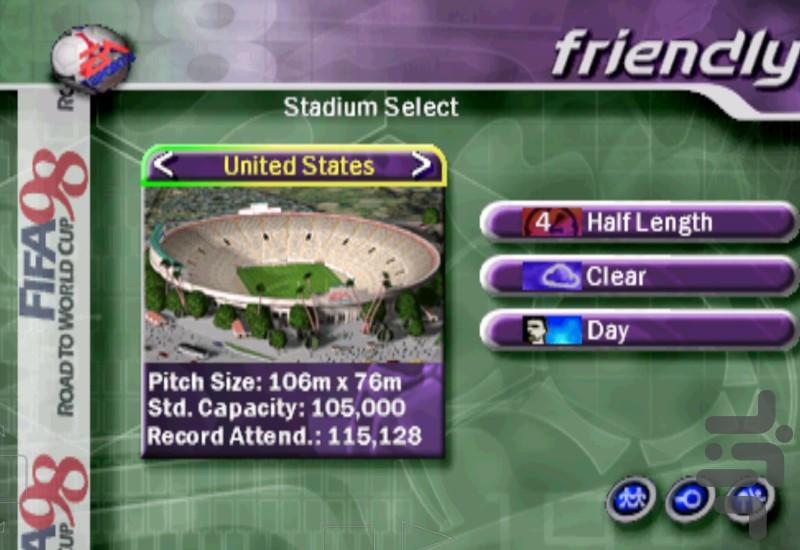 فیفا پرو ۹۸ - عکس بازی موبایلی اندروید