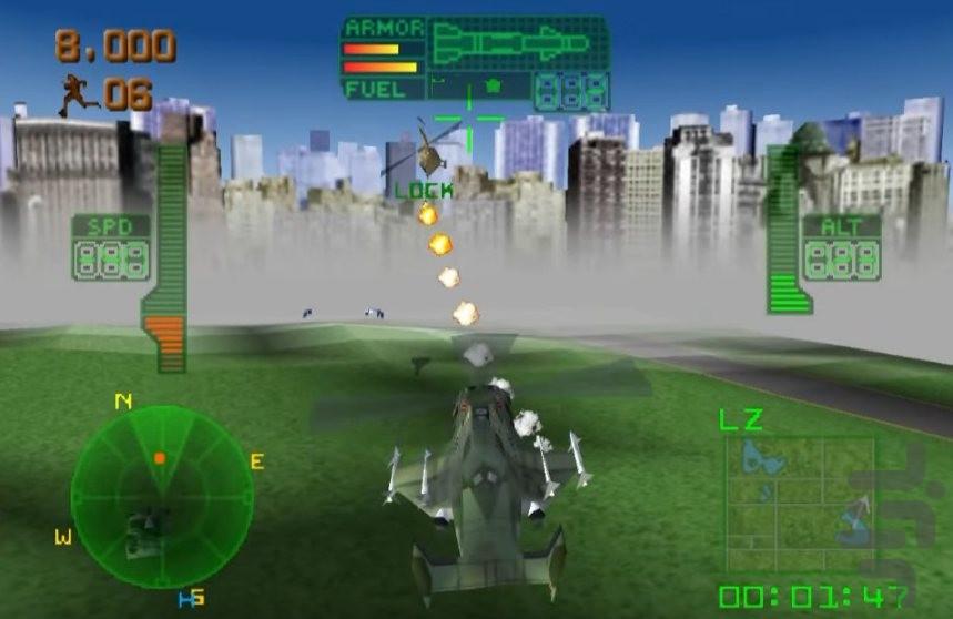 هلیکوپتر ماموریت ها - عکس بازی موبایلی اندروید