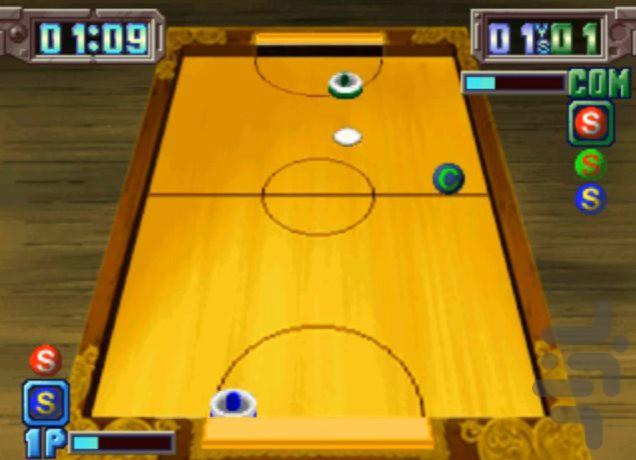 air hockey - Gameplay image of android game