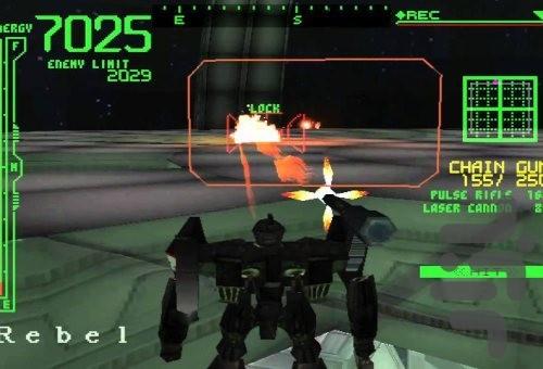 Armored Core robot war - عکس بازی موبایلی اندروید