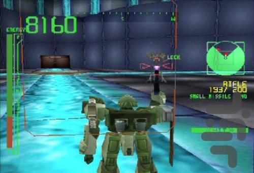 Armored Core robot war - Gameplay image of android game