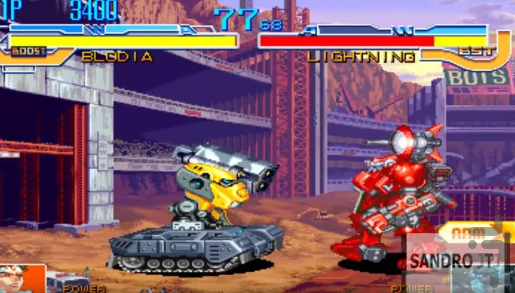 Cyberbots: Fullmetal Madness - Gameplay image of android game