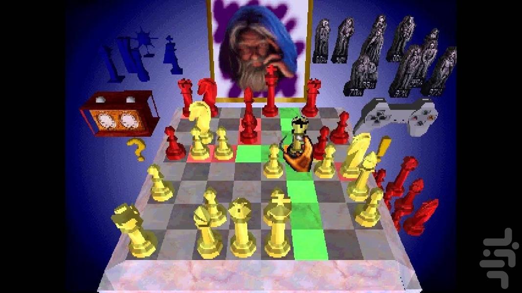 chess master 3 - Gameplay image of android game
