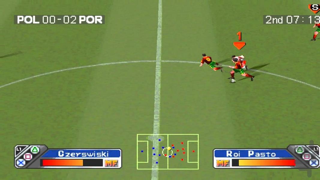 super shoot soccer - Gameplay image of android game