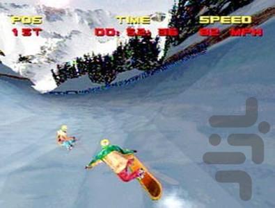 ski snow - Gameplay image of android game