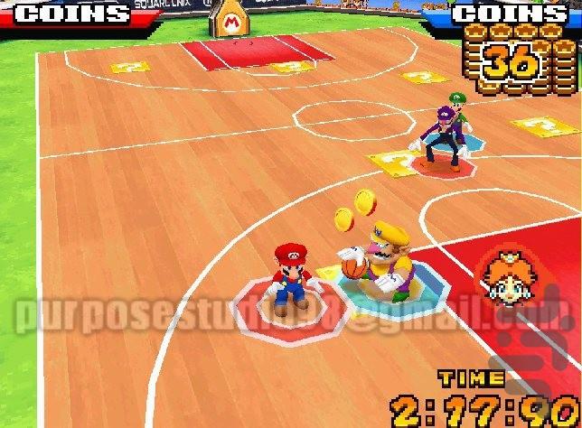 Mario Hoops Basketball - Gameplay image of android game