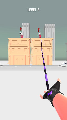 Ropeman 3D - Gameplay image of android game