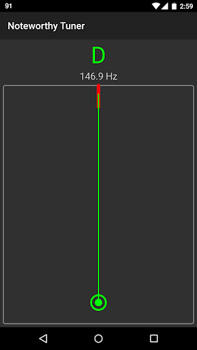 Noteworthy Tuner - Image screenshot of android app