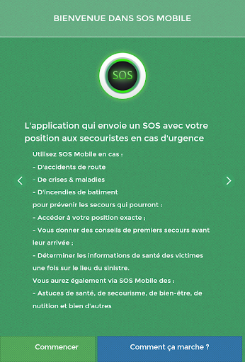 SOS Mobile - Image screenshot of android app
