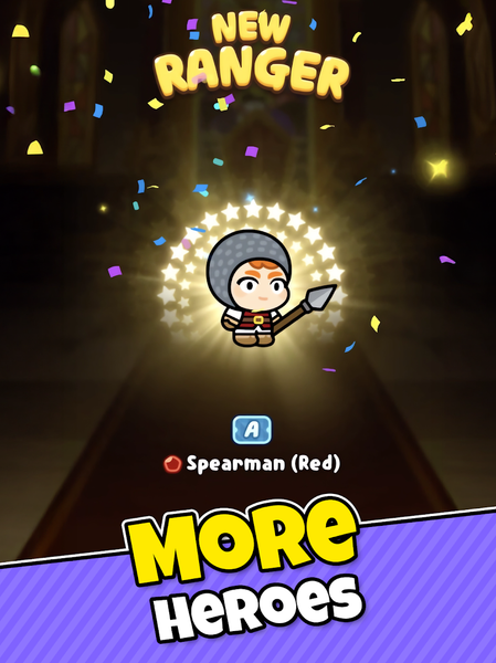 Dash&Clash : Tiny Heroes - Gameplay image of android game