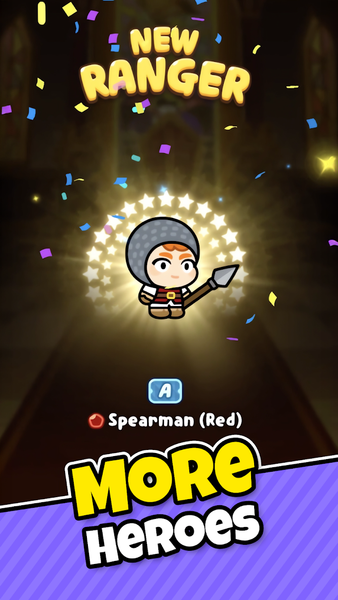 Dash&Clash : Tiny Heroes - Gameplay image of android game