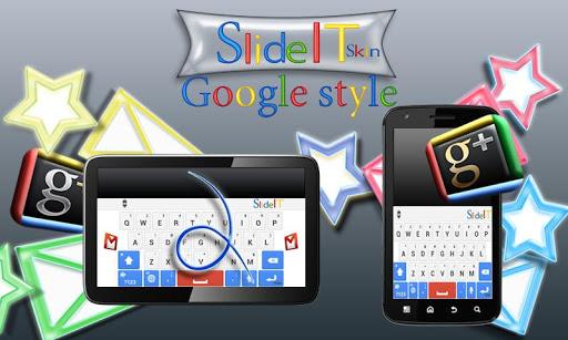 SlideIT Google Skin - Image screenshot of android app
