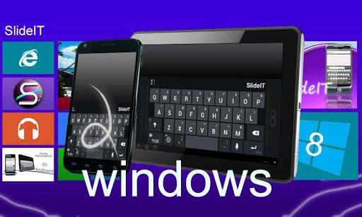SlideIT Windows 8 Skin - عکس برنامه موبایلی اندروید