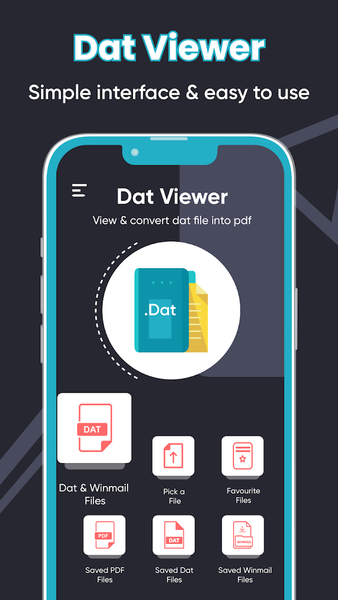 Dat File Opener: Viewer Editor - Image screenshot of android app