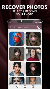 Recover deleted photos &videos - عکس برنامه موبایلی اندروید