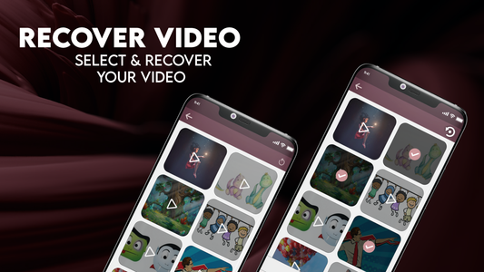 Recover deleted photos &videos - عکس برنامه موبایلی اندروید