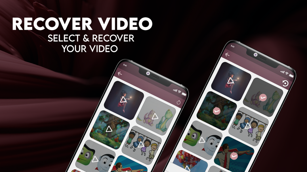 Recover deleted photos &videos - عکس برنامه موبایلی اندروید