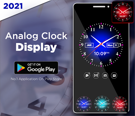 Clock Always on Display & Edge Light Super AMOLED - عکس برنامه موبایلی اندروید