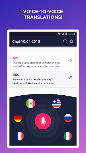 Translate Voice - Translator - Image screenshot of android app