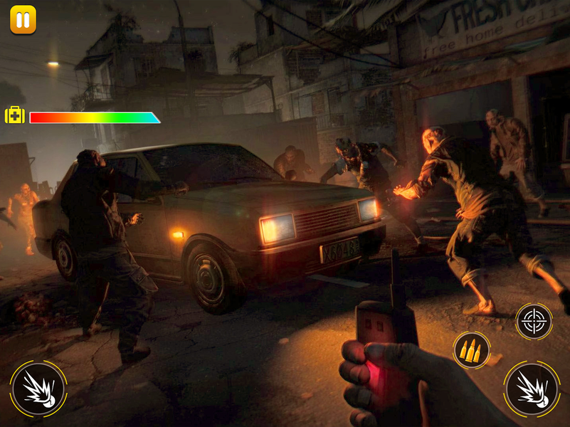 Zombie shooting survival games - عکس بازی موبایلی اندروید