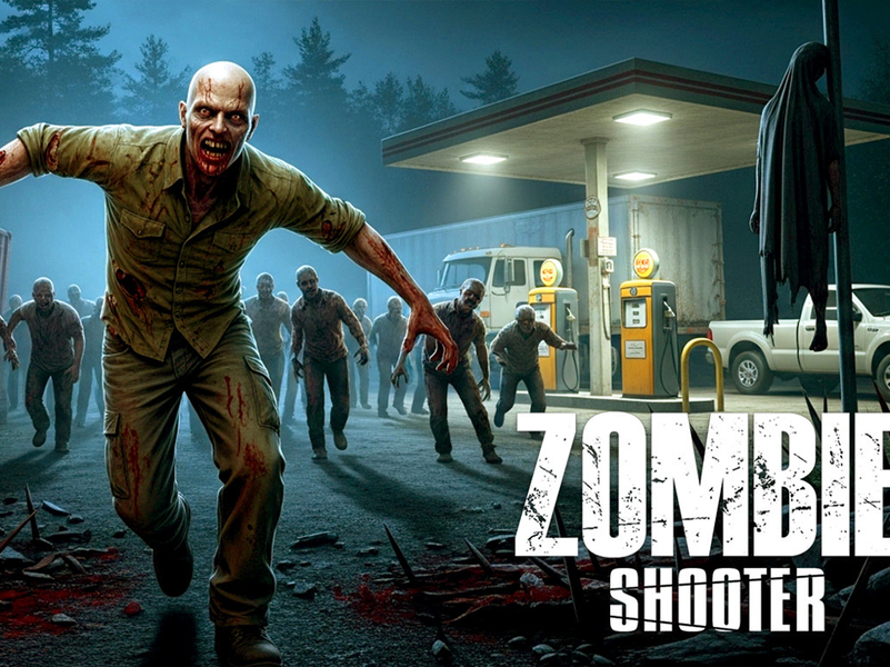 Zombie shooting survival games - عکس بازی موبایلی اندروید