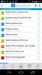 Docs To Go™ Office Suite - عکس برنامه موبایلی اندروید