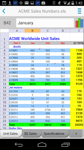 Docs To Go™ Office Suite - Image screenshot of android app
