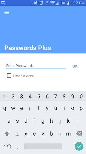 Passwords Plus Password Mgr - Image screenshot of android app