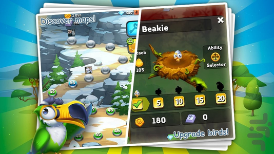 Bravo Birds - Gameplay image of android game
