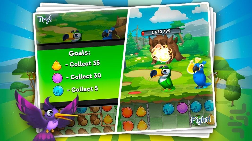 Bravo Birds - Gameplay image of android game