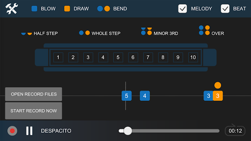 Harmonica Tab Pro - Image screenshot of android app