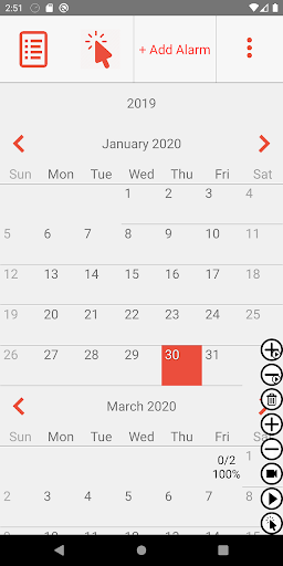 Date Auto Mouse Click - Image screenshot of android app
